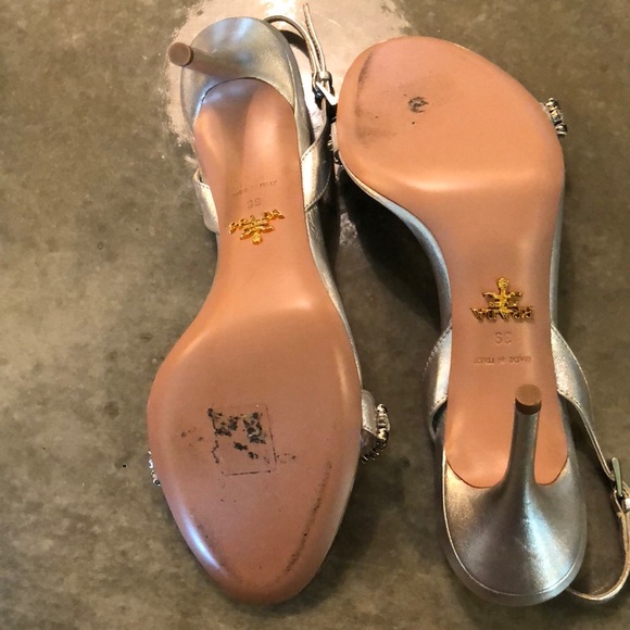 Jeweled Prada Heels - Picture 4 of 5